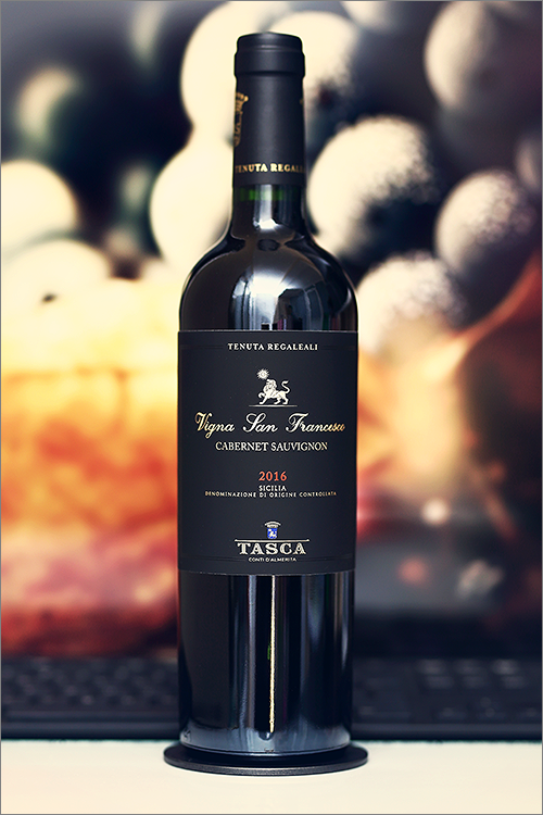TASCA_TenutaRegaleali_VignaSanFrancesco_CabernetSauvignon_Sicilia_2016