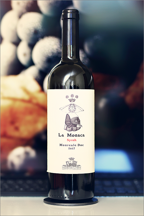 TASCA_SallierDeLaTour_LaMonaca_Syrah_Monreale_2017