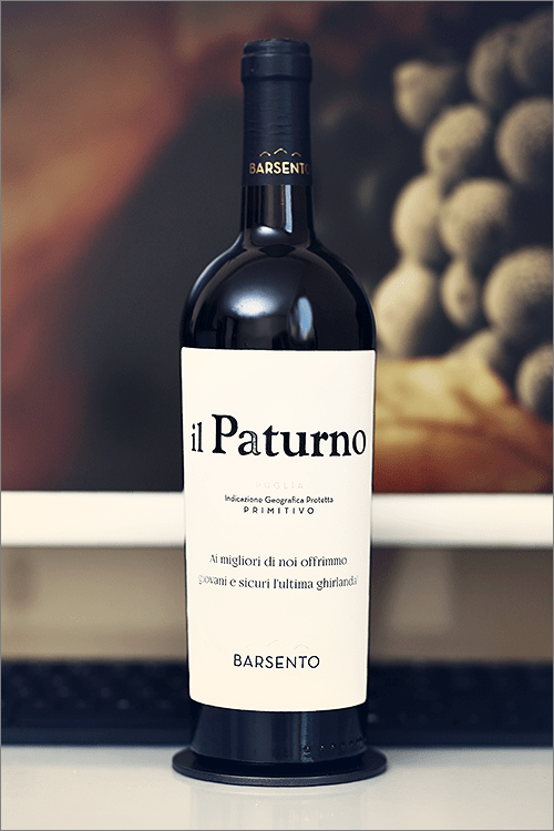 BARSENTO_ilPaturno_Puglia_Primitivo_2018